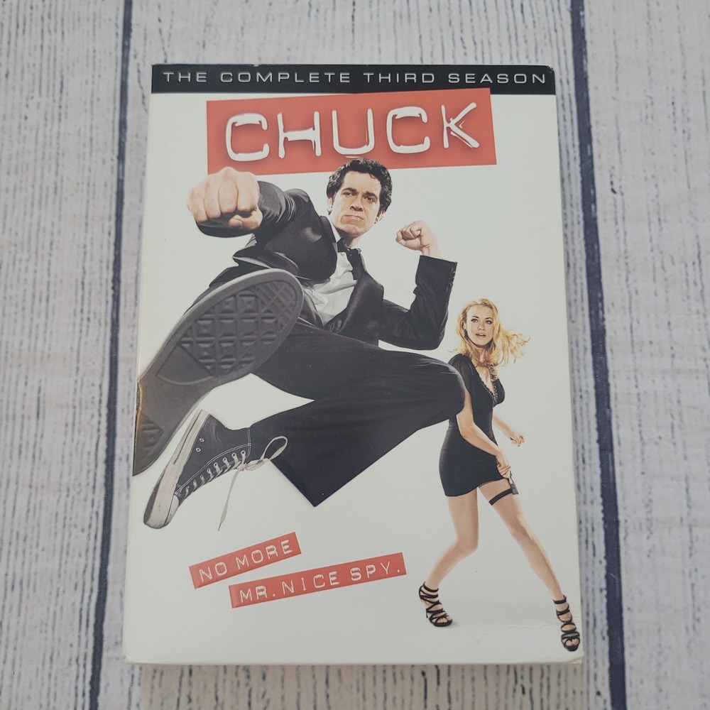Chuck: The Complete Third Season (DVD, 2010, 5-Disc Set)
